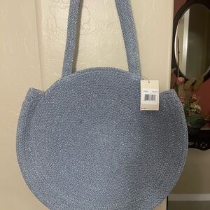 Magid all natural tote bag in denim color